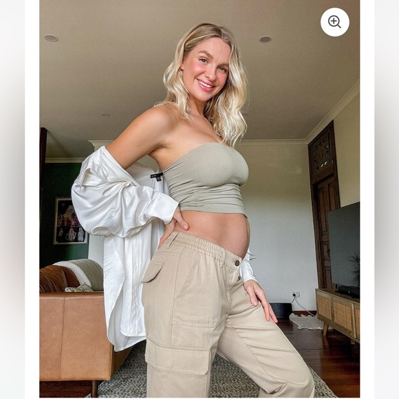 New with tags, Soon Maternity Cargo Pants - Picture 1 of 9